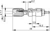 2mm banán aljzat piros - HIRSCHMANN - MPK1RED(930268101)