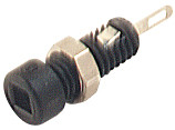 2mm Banana Socket Black - HIRSCHMANN - MBI1BLACK(930308100)