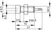 2mm Banana Socket Black - HIRSCHMANN - MBI1BLACK(930308100)