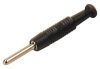 2mm Banane Stecker Schwarz - HIRSCHMANN - MST3BLACK(973509100)