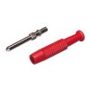 2mm Banane Stecker Rot - HIRSCHMANN - MST3RED(973509101)