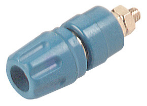 4mm Banane Steckdose Blau - HIRSCHMANN - PKI10ABLUE(930103102)
