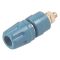 4mm Banana Socket Blue - HIRSCHMANN - PKI10ABLUE(930103102)