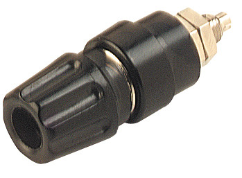4mm Banane Steckdose Schwarz - HIRSCHMANN - PKNI10BBLACK(930136100)