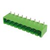 STLZ950/9G-5.08-H-GREEN - 90° sorkapocs 9-pólusú NYÁK-os dugó RM2 (5.08mm) ARKZ 950/9 típushoz - PTR MESSTECHNIK