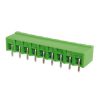 STLZ950/9G-5.08-H-GREEN - 90° sorkapocs 9-pólusú NYÁK-os dugó RM2 (5.08mm) ARKZ 950/9 típushoz - PTR MESSTECHNIK
