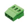 AK700/3-5.0-H-GREEN - 90° NYÁK-os sorkapocs 3-pólusú RM=5.00mm zöld 18mm magas 90°-os lábak - PTR MESSTECHNIK