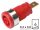 4mm Secured Socket Red - HIRSCHMANN - SEB2620-F6.3RED(972356101)