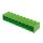 STLZ950/9G-5.08-V-GREEN - sorkapocs 9-pólusú NYÁK-os dugó RM2 (5.08mm) ARKZ 950/9-típushoz - PTR MESSTECHNIK