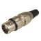 XLR 5-polig Steckdose für Kabel - DELTRON - 700-0500