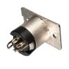 XLR 5-polig Stecker Montierbar - DELTRON - 703-0500