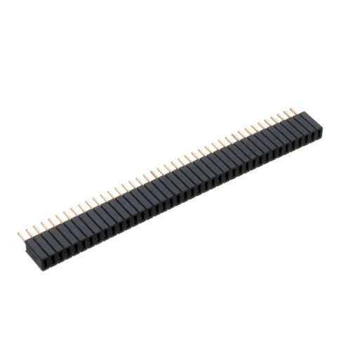 BL1-040-S460-55/1 - 40-pólusú tüskesor aljzat, RM=1.27mm, egysoros, NYÁK-ba - E-TEC