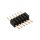 SL1-006-S079/01-55/1 - 6-pólusú tüskesor, RM=1.27mm, egysoros, NYÁK-ba - E-TEC