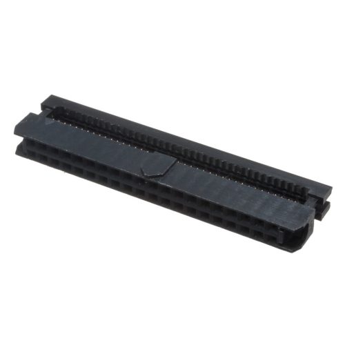 IDS-040-W200-01/P - RM=2.00mm lengő IDC-aljzat 40-pólusú csatlakozó Pozícionálóval törésgátló nélkül - E-TEC