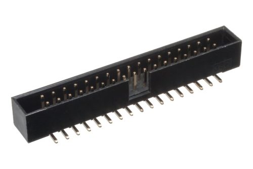 SLS-034-H562-55/2 - RM=2.0mm 34-pólusú tüskesor NYÁK-ba házban HPFL-hez - E-TEC