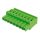 AKZ1110/8-5.08-GREEN - sorkapocs 8-pólusú lengő aljzat RM2 (5.08mm) STLZ 9../8-típushoz - PTR MESSTECHNIK