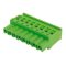   AKZ1110/8-5.08-GREEN - sorkapocs 8-pólusú lengő aljzat RM2 (5.08mm) STLZ 9../8-típushoz - PTR MESSTECHNIK