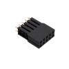 BE2-040-S161-55 - tüskesor aljzat, 2 X 20-pólus aranyozott NYÁK-ba - E-TEC