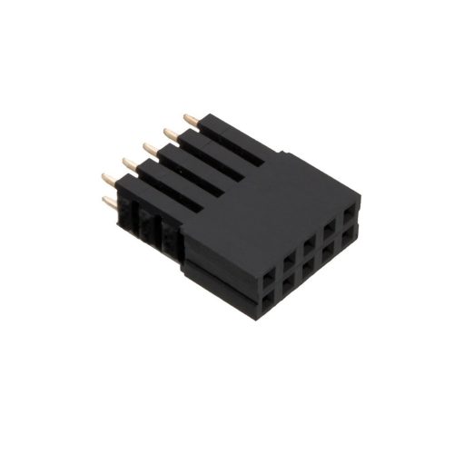 BE2-040-S161-55 - tüskesor aljzat, 2 X 20-pólus aranyozott NYÁK-ba - E-TEC