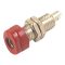4mm Banana Socket Red - HIRSCHMANN - BUG10RED(930175101)