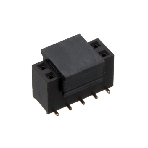 BS2-020-H750-55/A - SMD tüskesor aljzat, 20-pólus NYÁK-ba egyenes - E-TEC