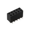 BS2-030-H750-55/A - SMD tüskesor aljzat, 30-pólus NYÁK-ba egyenes - E-TEC