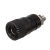 4mm Banana Socket Black - 12002SCHWARZ