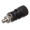 4mm Banana Socket Black - 12002SCHWARZ