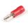 2.8 X 0.8 mm Red Crimp Quick Connect FASTON