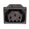   43R04.3121-150 - beépíthető hálózati aljzat, 250V/10A GSD4SI - K+B CONNECTOR