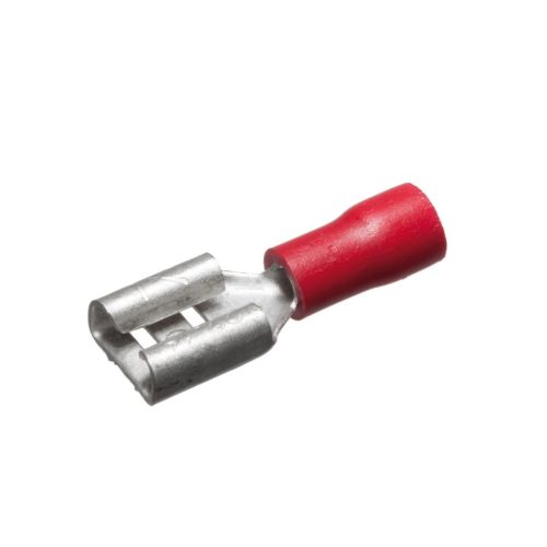 6.3 X 0.8 mm-KARS piros préselhető FASTON - KARSON TECHNOLOGY - KTL-016-05-00