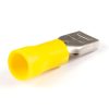 6.3 X 0.8 mm-KARS sárga préselhető FASTON - KARSON TECHNOLOGY - KTL-016-15-00