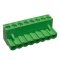  AKZ950/8-5.08-GREEN - sorkapocs 8-pólusú lengő aljzat RM2 (5.08mm) STLZ 9../8-típushoz - PTR MESSTECHNIK