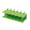 CPM5.08/6SQAVE - 90° sorkapocs 6-pólusú NYÁK-os dugó RM2 (5.08mm) fal nélkül CPF 5,08/6-típushoz - STELVIO