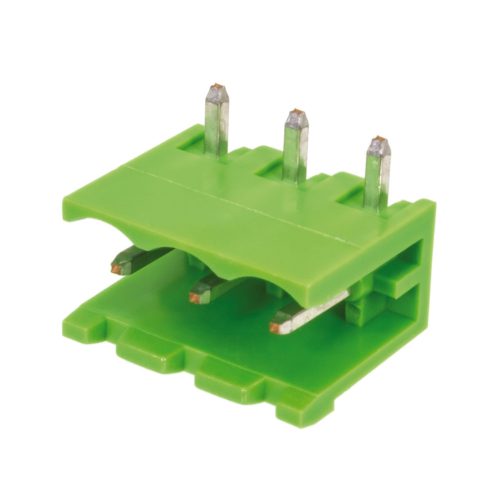 CPM5/3SQAVE - 90° sorkapocs 3-pólusú NYÁK-os dugó RM=5.0mm fal nélkül CPF 5/3-típushoz - STELVIO