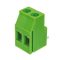   MRT5P5.08/2SQVE - 90° NYÁK-os sorkapocs 2-pólusú RM=5.08mm zöld 18mm magas 90°-os lábak - STELVIO