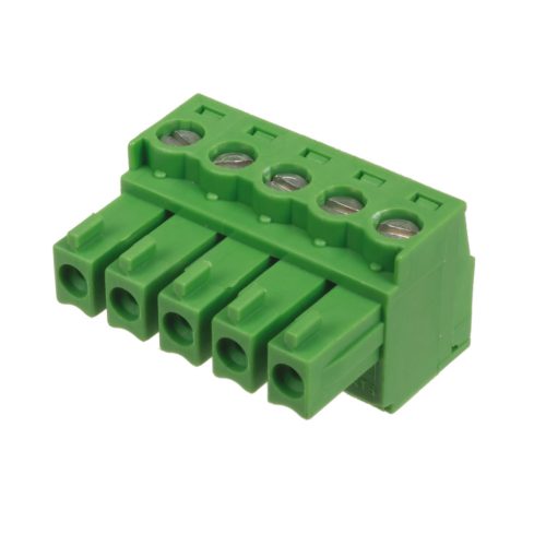 MRT8P3.81/5VE - sorkapocs 5-pólusú lengő aljzat RM1.5 (3,81mm) MRT9 P3,81/5-típushoz - STELVIO