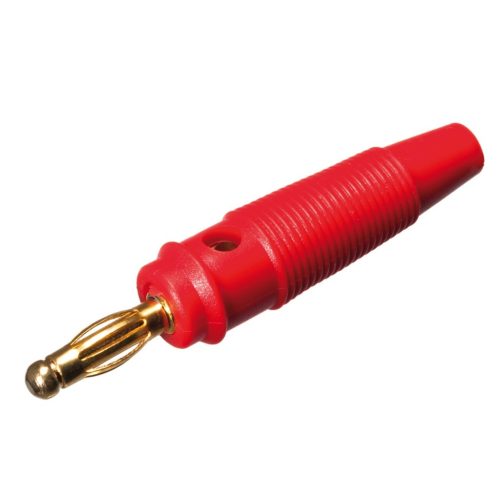 4mm Gold-plated Banana Plug Red