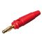 4mm Gold-plated Banana Plug Red