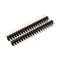 2 X 20-polig 19,4mm Stiftleiste - E-TEC - SP2-040-S198/02-55