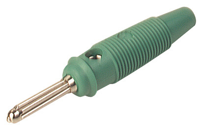 BUELA 30K-Grün Banane Stecker - HIRSCHMANN - BUELA30KGREEN(930727104)
