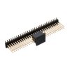 SS2-060-H70/2-55/11A - 2x30-pólusú tüskesor, RM=1.27x1.27mm, kétsoros SMD - E-TEC