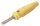 BUELA 20K-Gelb Banane Stecker - HIRSCHMANN - BUELA20KYELLOW(930726103)