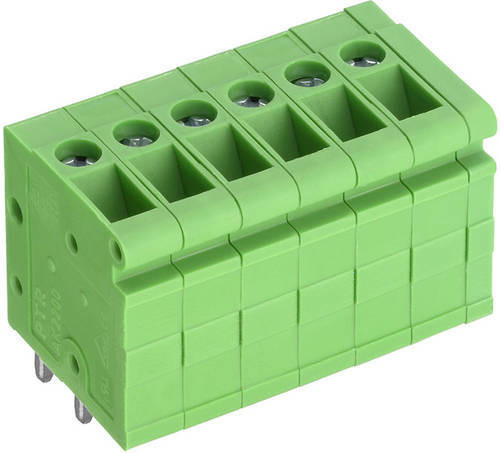 AK2200/16-5.0-H-GREEN - NYÁK-os sorkapocs 16-pólusú RM=5.00mm zöld 19.5mm magas lezáróval - PTR MESSTECHNIK