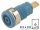 4mm biztonsági aljzat kék - HIRSCHMANN - SEB2620-F6.3BLUE(972356102)