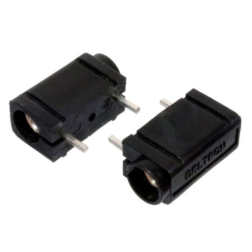 4mm Banane Steckdose Schwarz - DELTRON - 571-0100