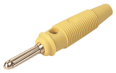 BUELA 30K-Yellow Banana Plug - HIRSCHMANN - BUELA30KYELLOW(930727103)