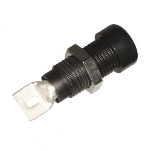 BB41 Schwarz Banane Steckdose - 12001SCHWARZ
