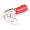 6.3 x 0.8 mm apa/anya dupla préselhető piros FASTON - FCI - 3925