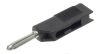 BSB 20K-Schwarz Banane Stecker - HIRSCHMANN - BSB20KBLACK(930729100)